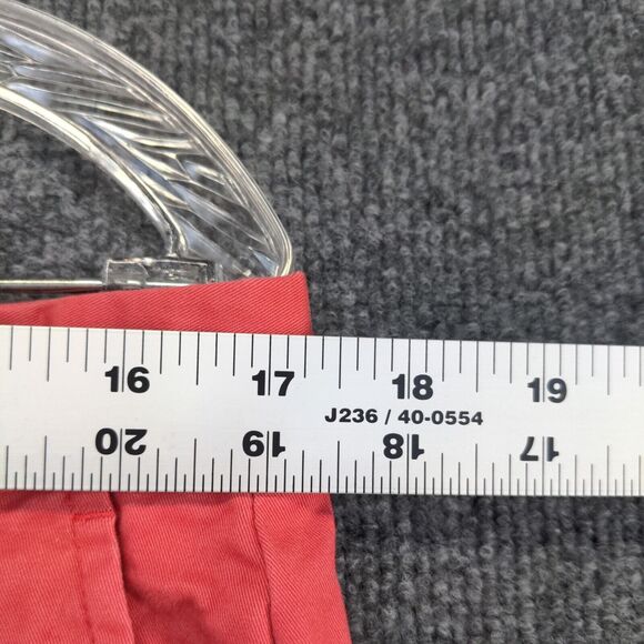 Merona Womens Chino Shorts Pink Size 34 Slash Pockets Cotton Blend - Picture 5 of 10